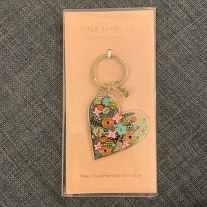 Rifle Paper Enamel Keychain